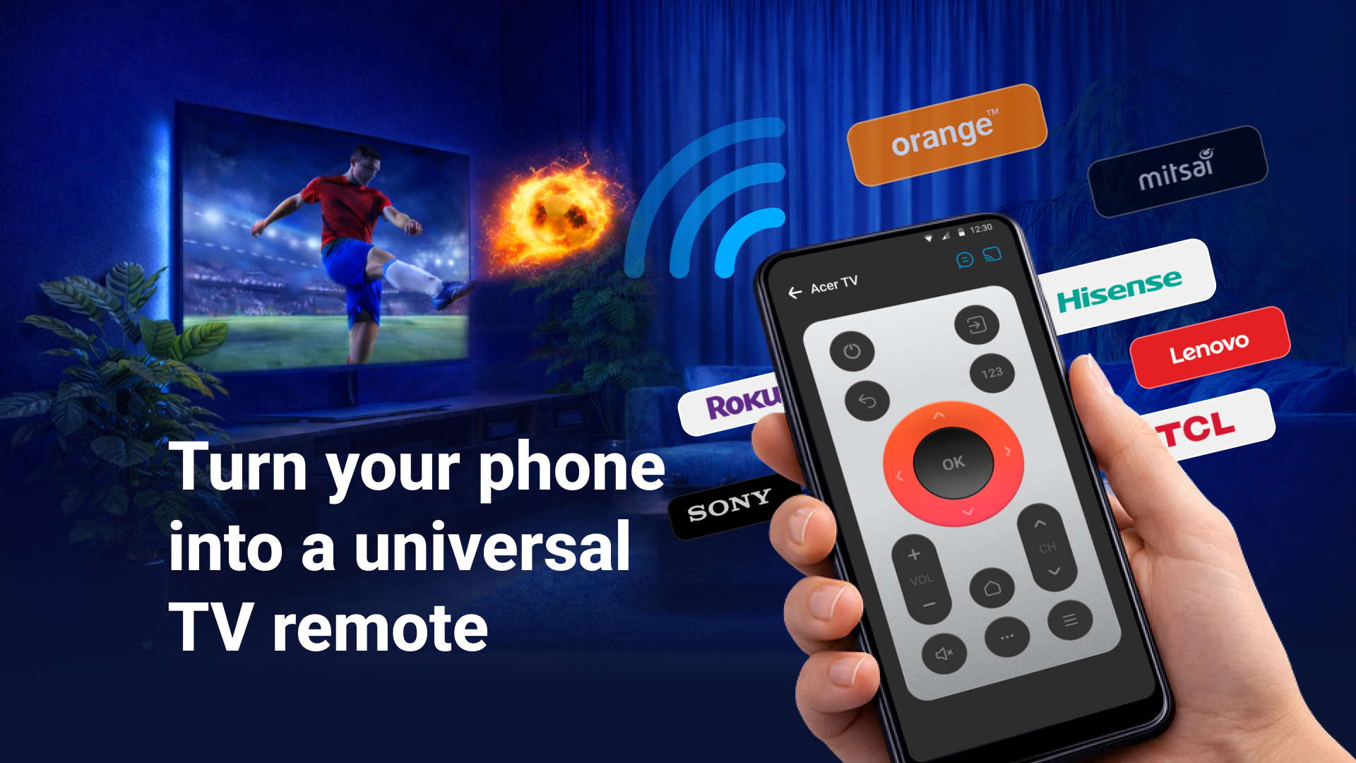 TVRemote+ - Your Phone, Your Remote